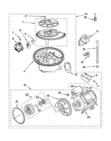Pump and motor parts