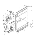 Door and latch parts