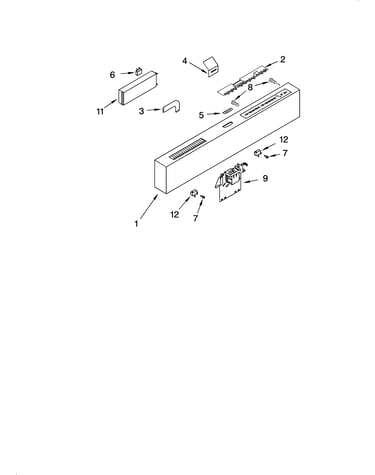 Control panel parts