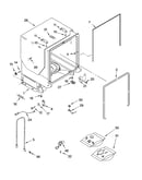 Tub and frame parts