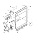 Door and latch parts