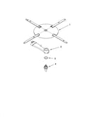 Lower washarm and strainer parts