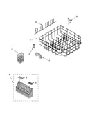 Lower rack parts