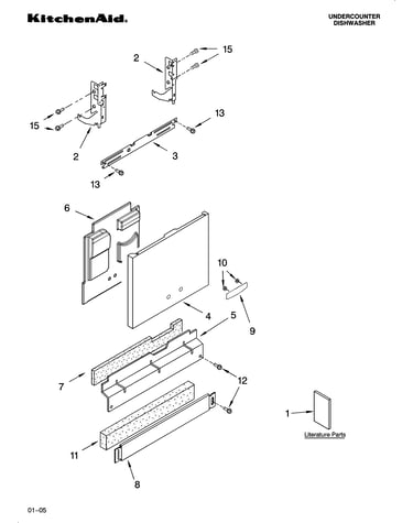 Door and panel parts