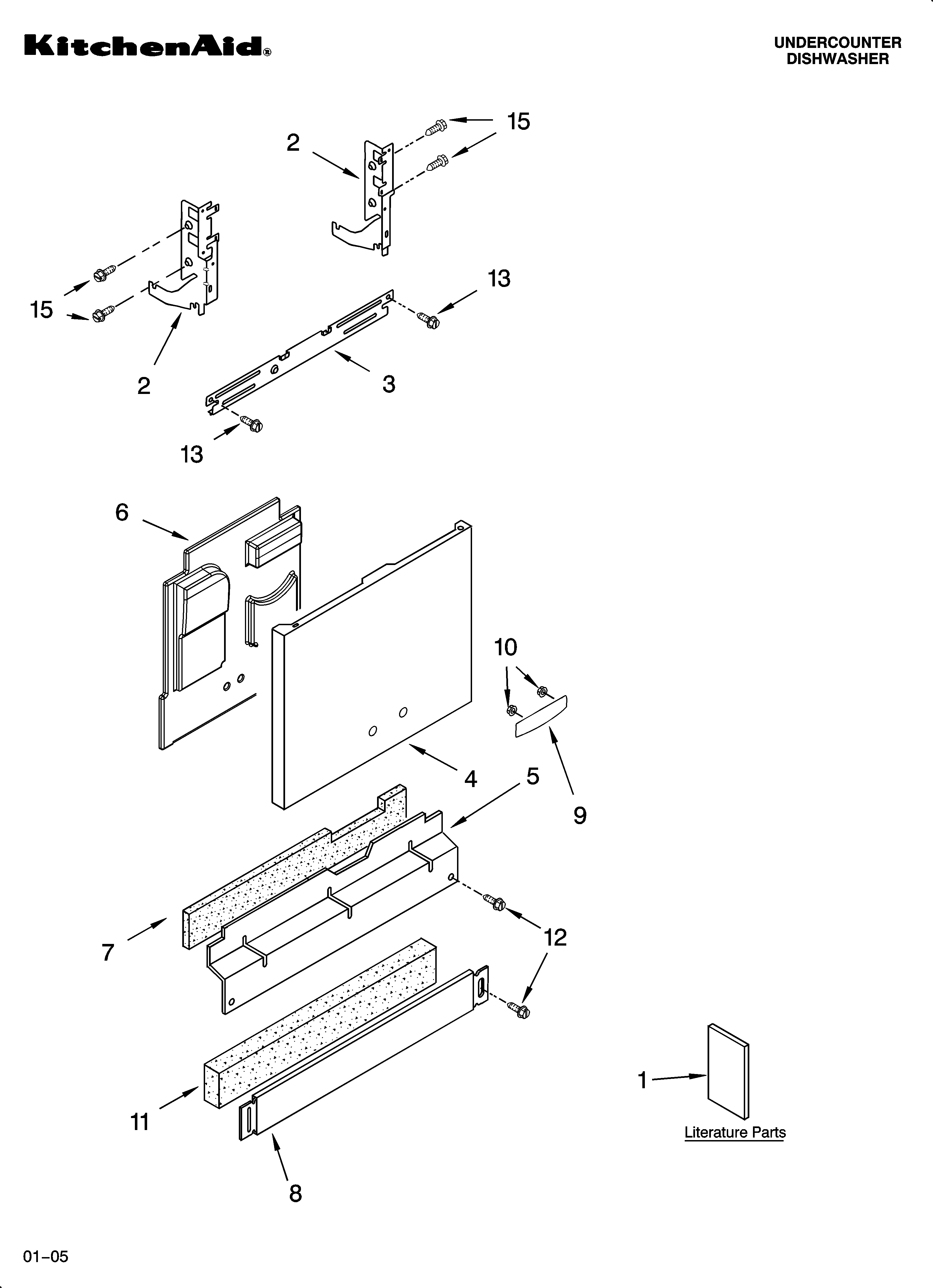Door and panel parts