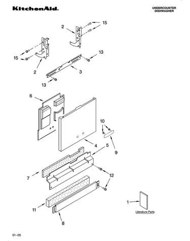 Door and panel parts