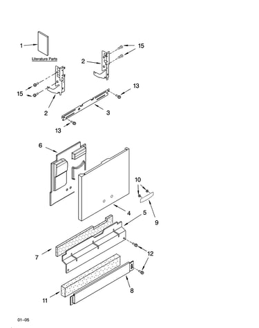 Door and panel parts
