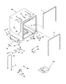 Tub and frame parts
