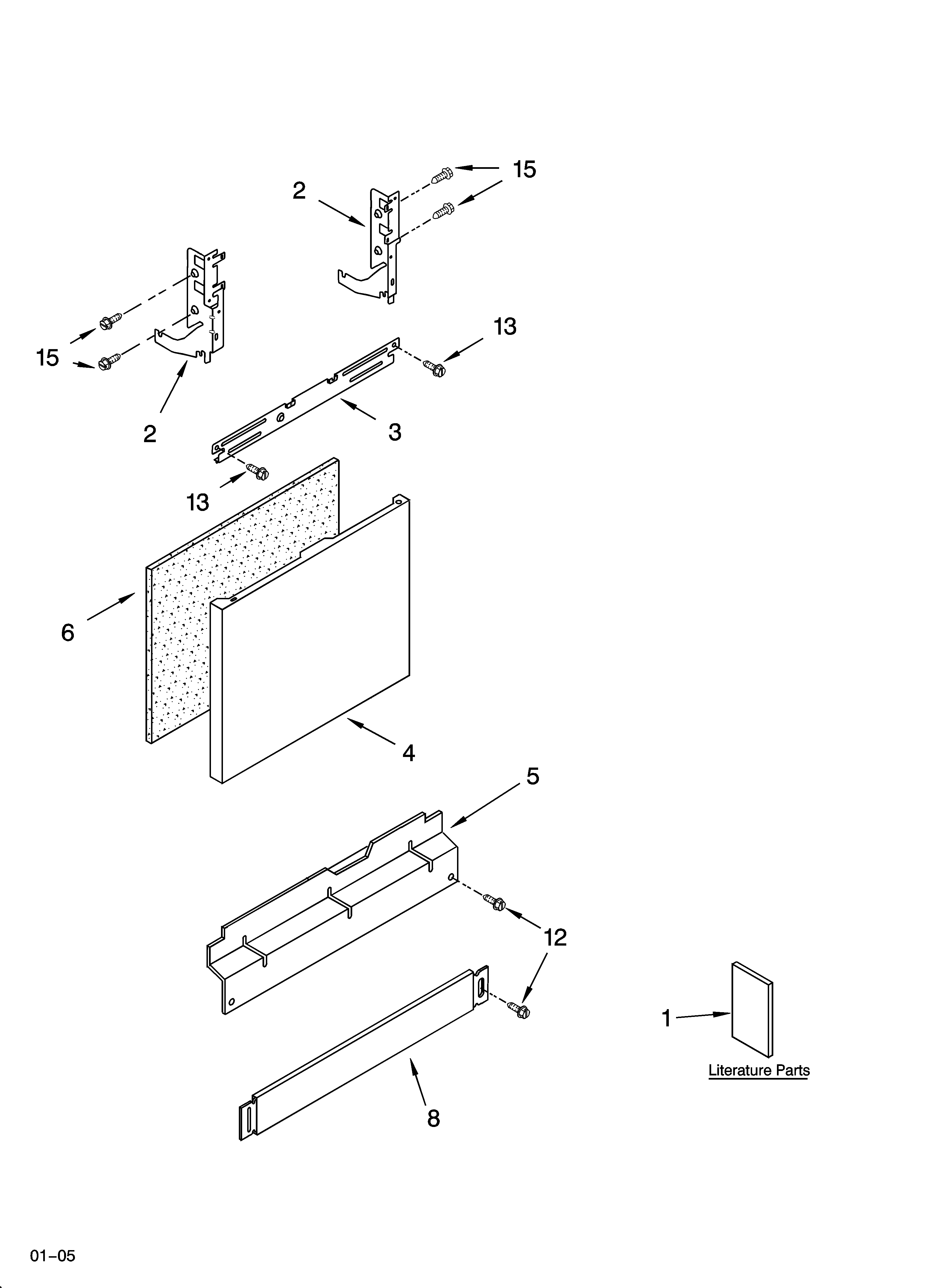 Door and panel parts