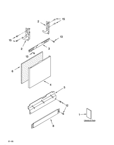 Door and panel parts