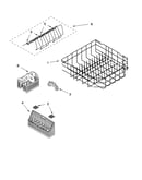 Lower rack parts