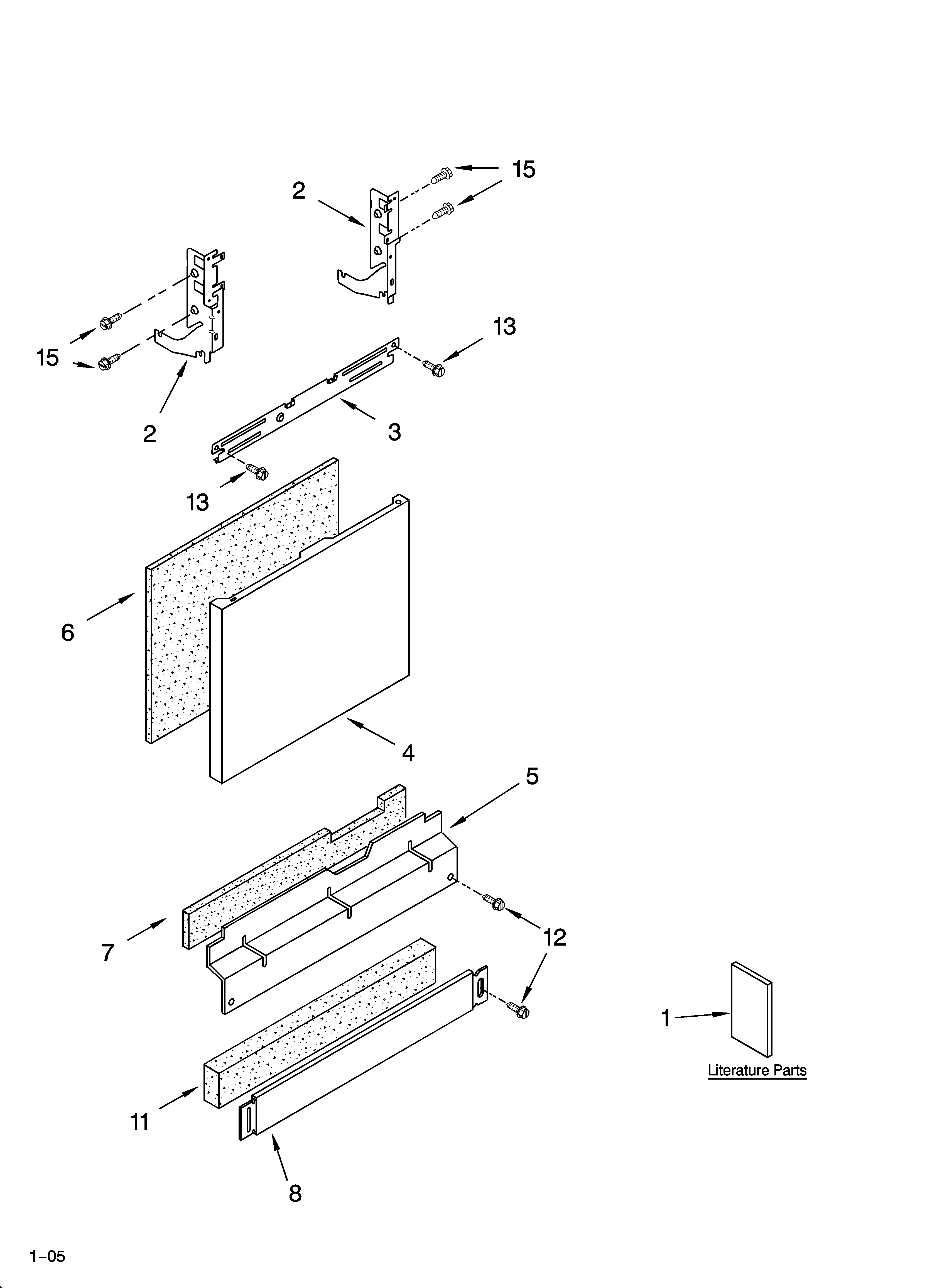 Door and panel parts