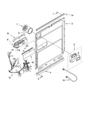 Door and latch parts