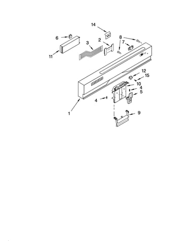 Control panel parts