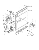 Door and latch parts