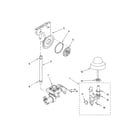 KitchenAid KUDS01DJWH1 fill and overfill parts diagram