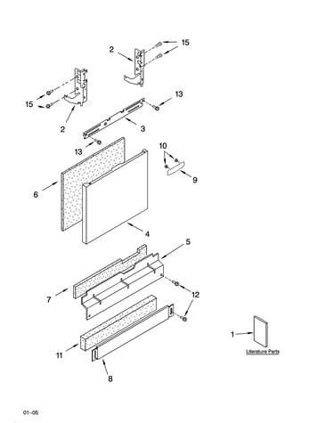 Door and panel parts