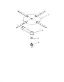 Lower washarm and strainer parts