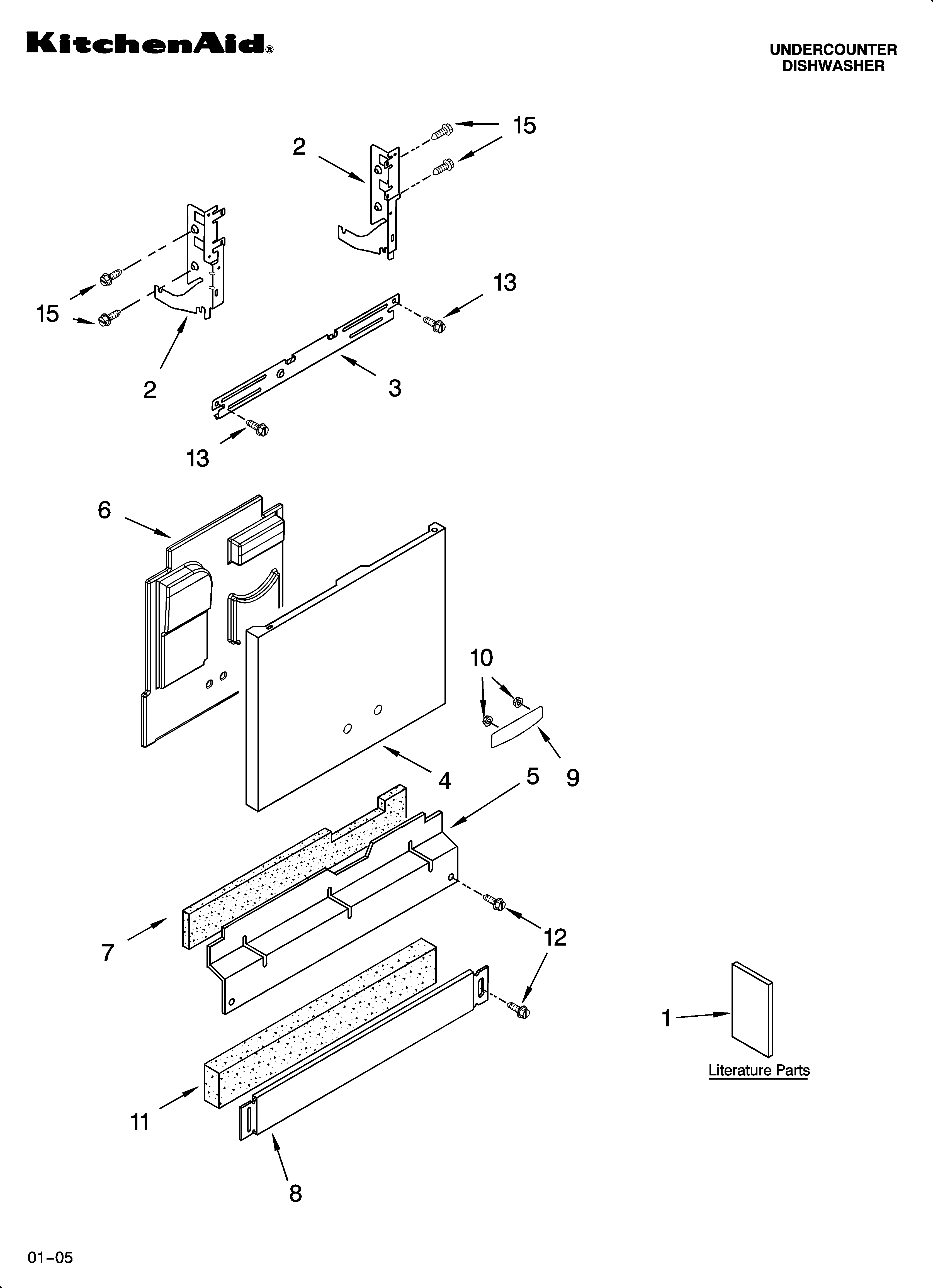 Door and panel parts