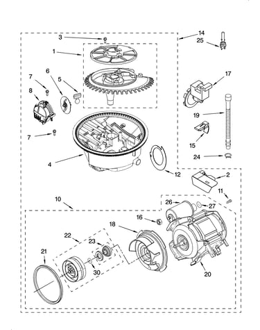 Pump and motor parts