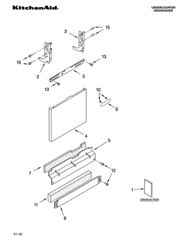 Door and panel parts