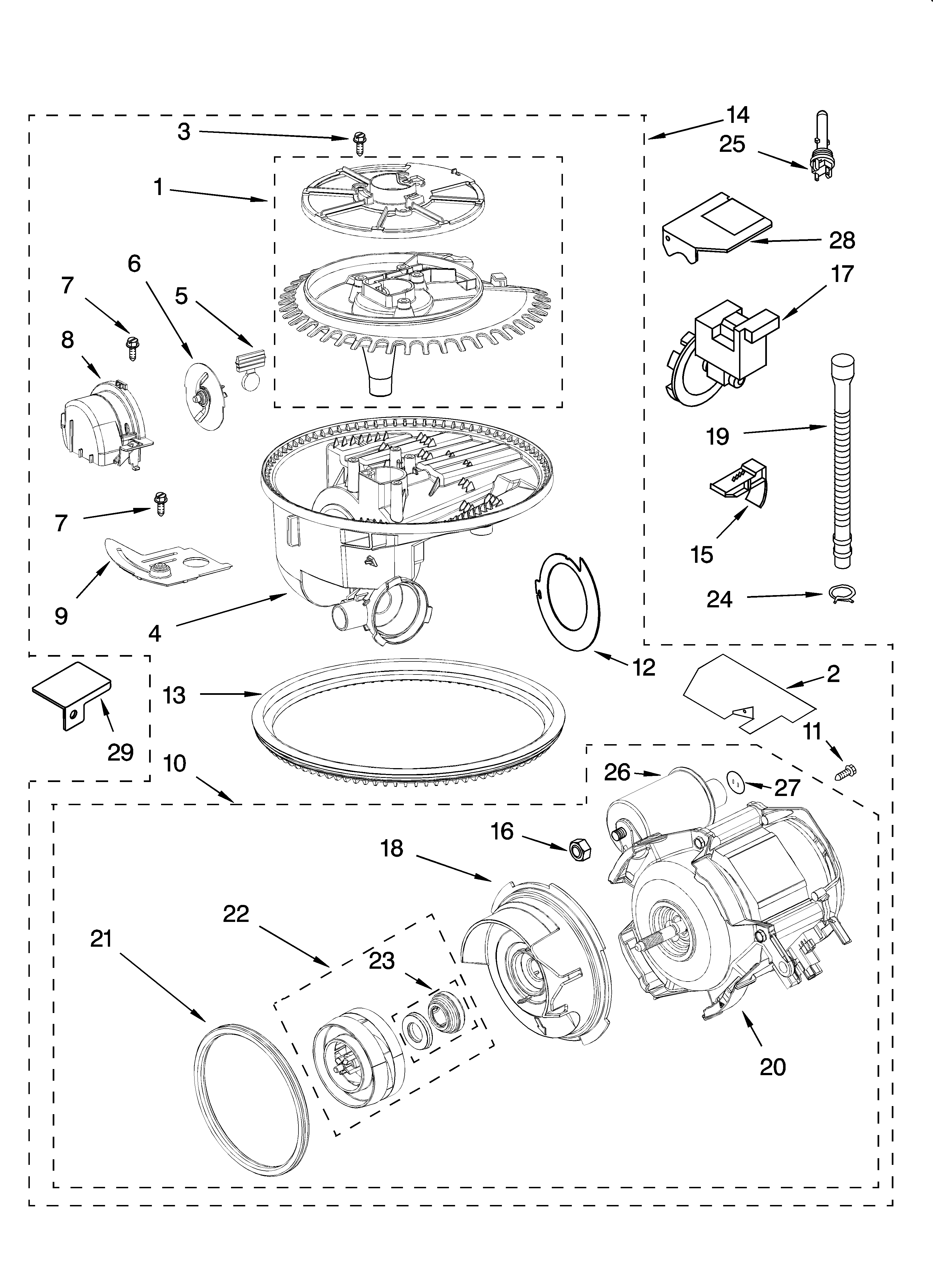 PUMP AND MOTOR PARTS