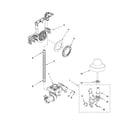KitchenAid KUDS01DLSP2 fill and overfill parts diagram