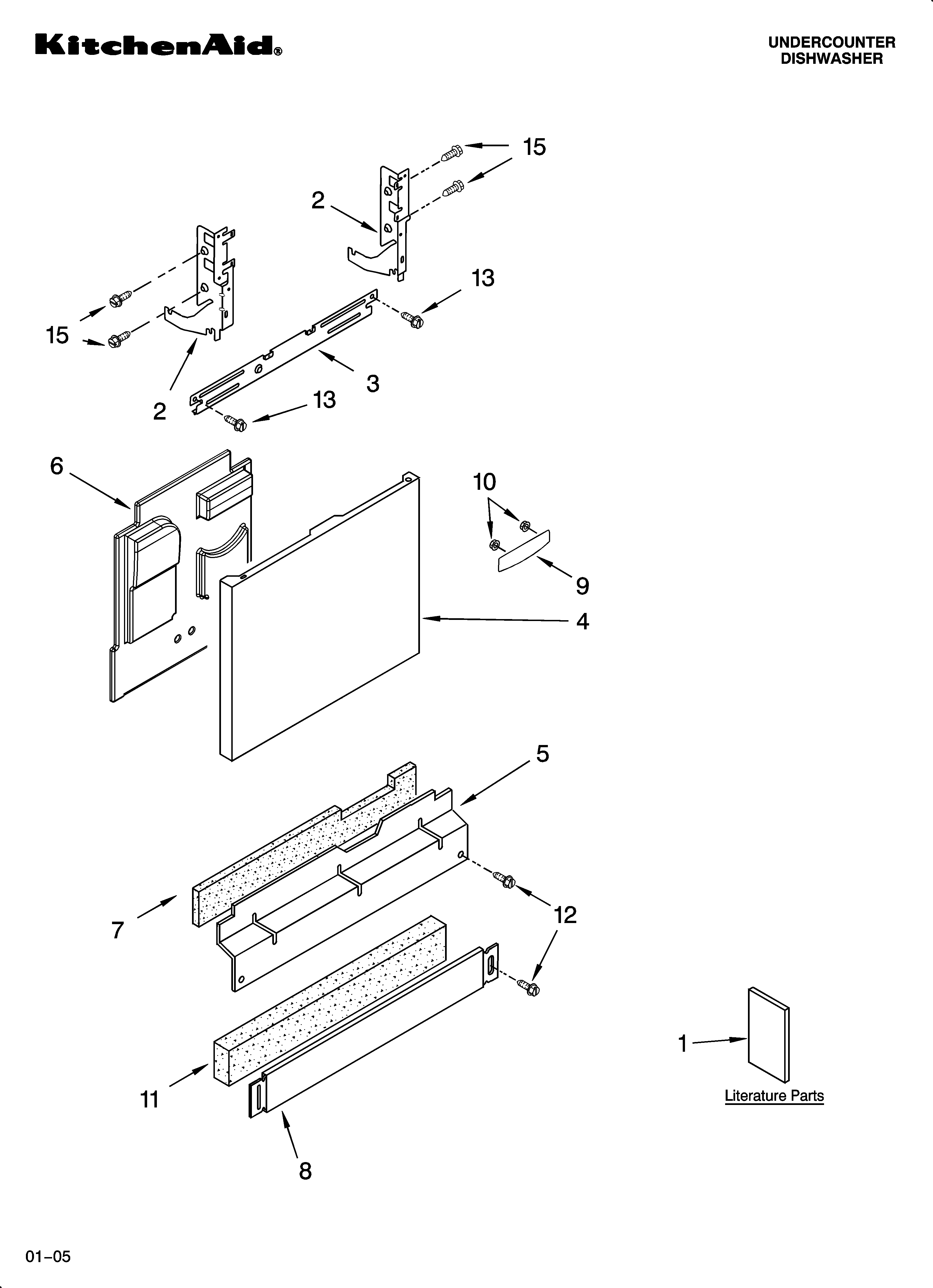 Door and panel parts