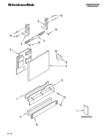 Door and panel parts