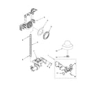 KitchenAid KUDS01DLSS3 fill and overfill parts diagram