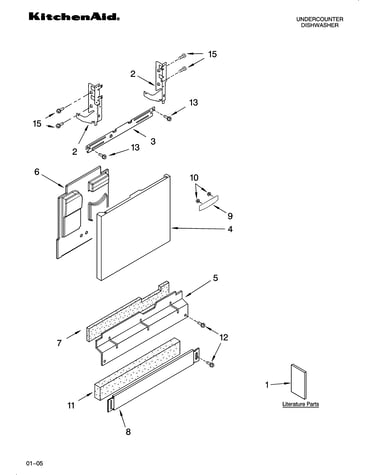 Door and panel parts