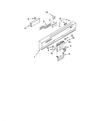 Control panel parts