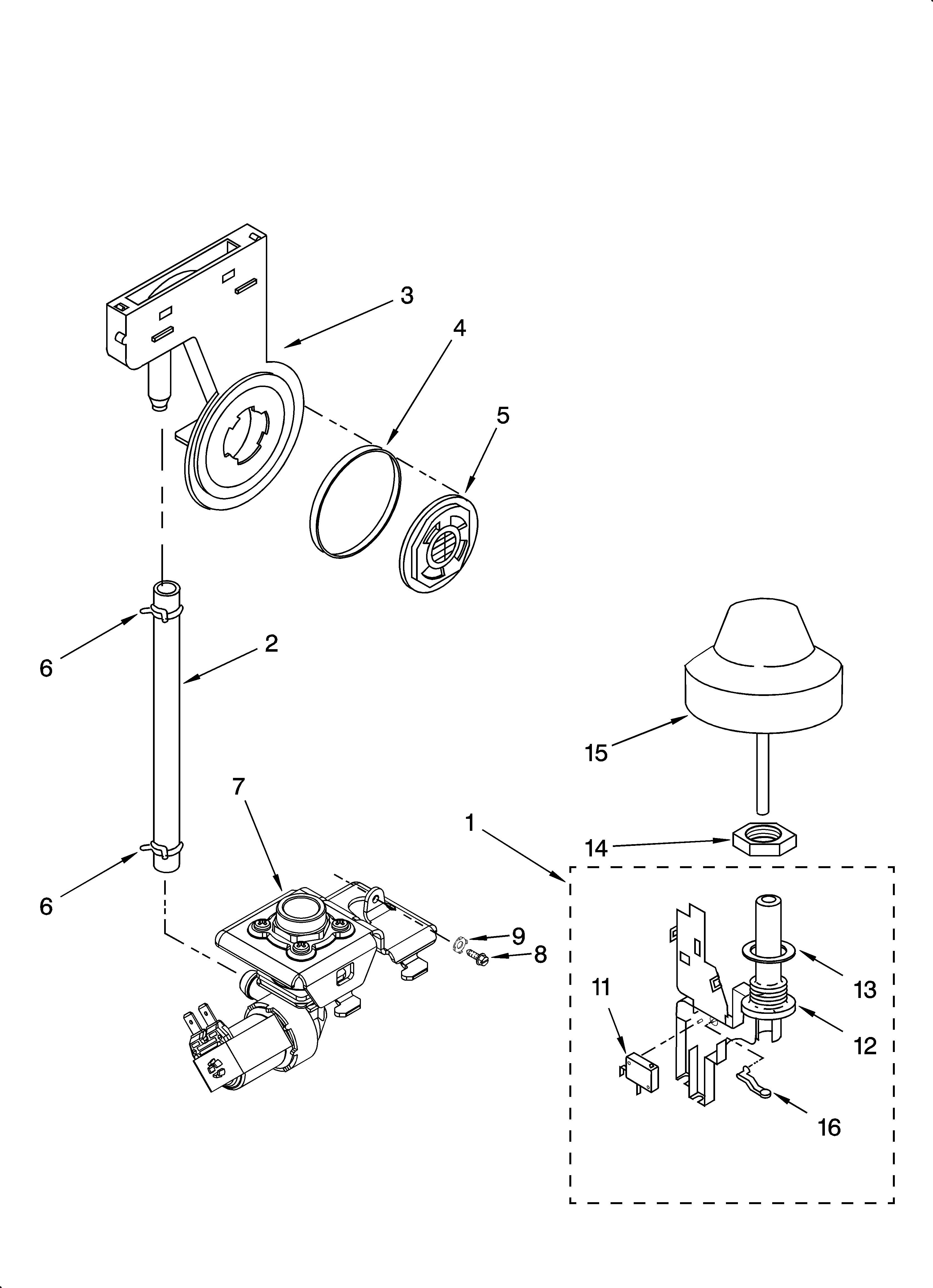 Fill and overfill parts