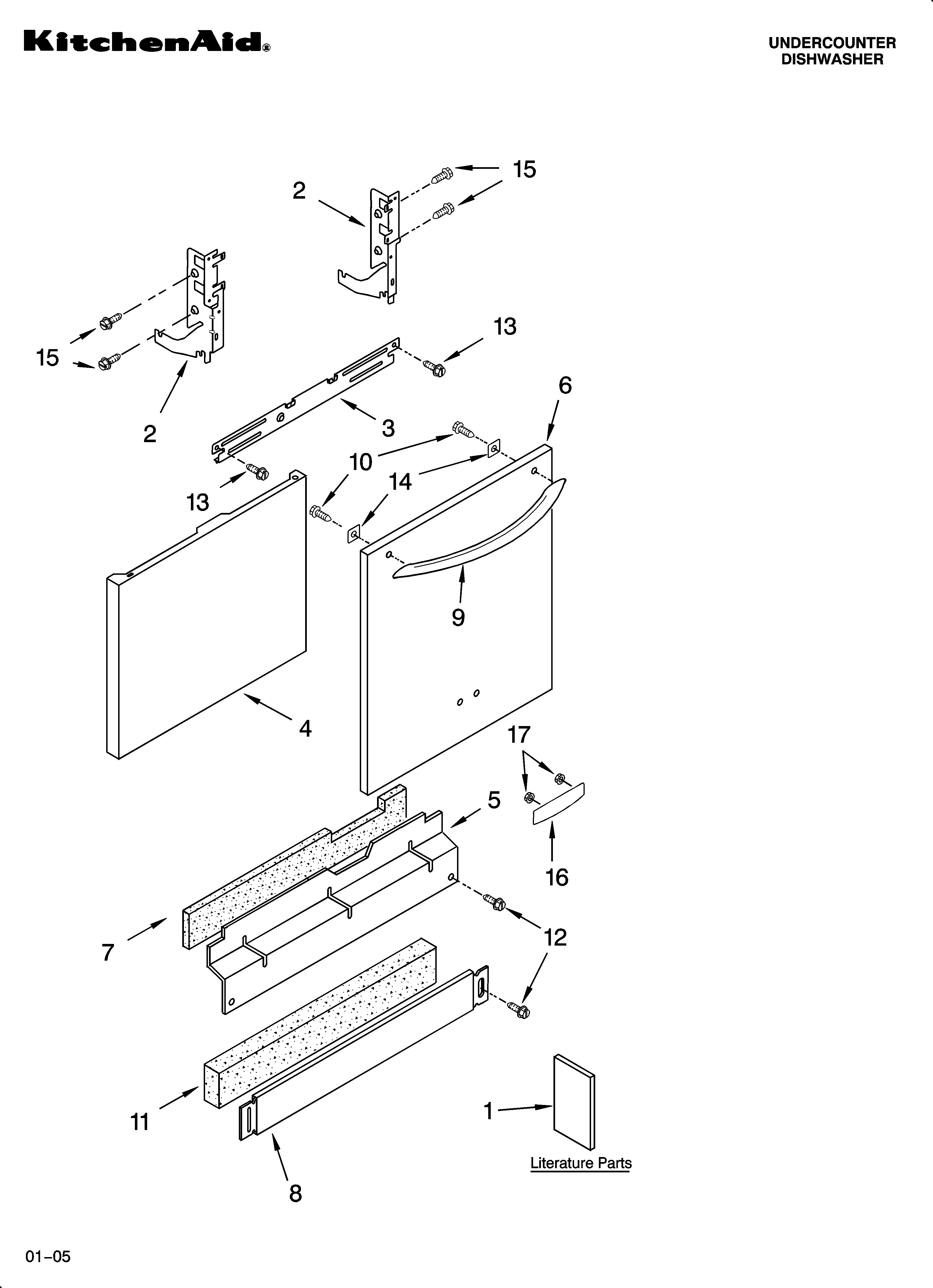 Door and panel parts