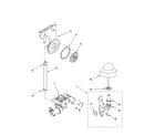 KitchenAid KUDS01FLBT1 fill and overfill parts diagram