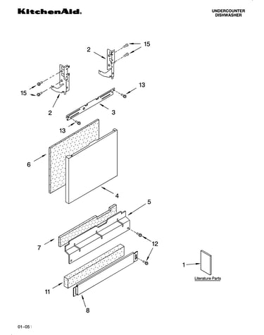 Door and panel parts