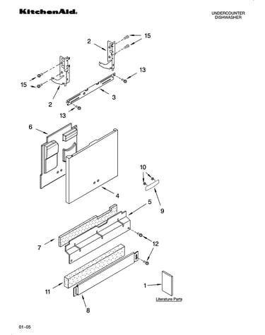 Door and panel parts