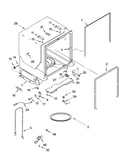 Tub and frame parts