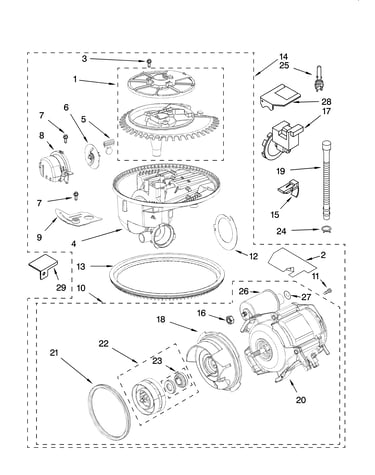 Pump and motor parts