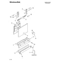 KitchenAid KUDS01ILBS1 door and panel parts diagram