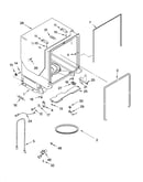 Tub and frame parts