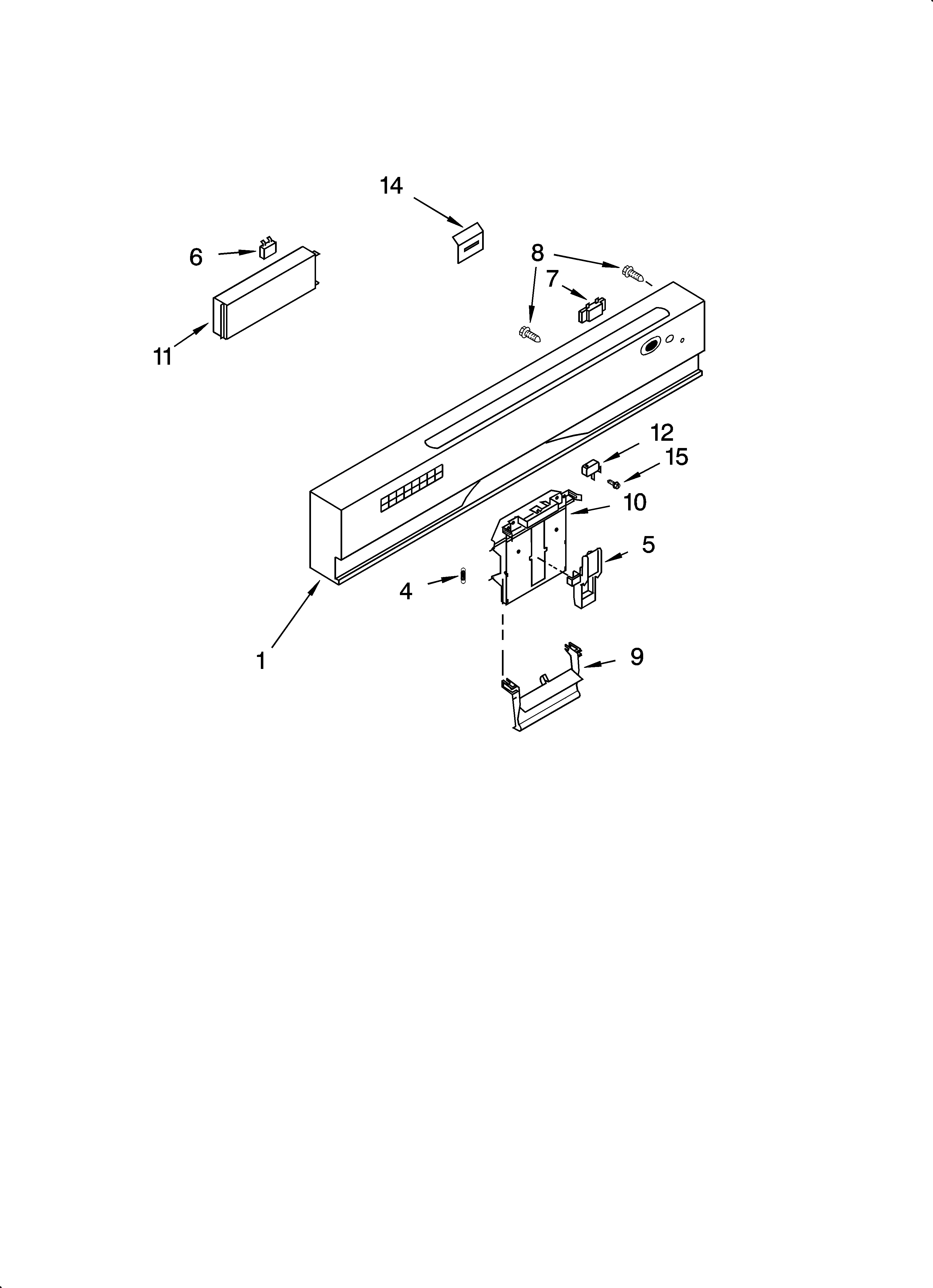 CONTROL PANEL PARTS