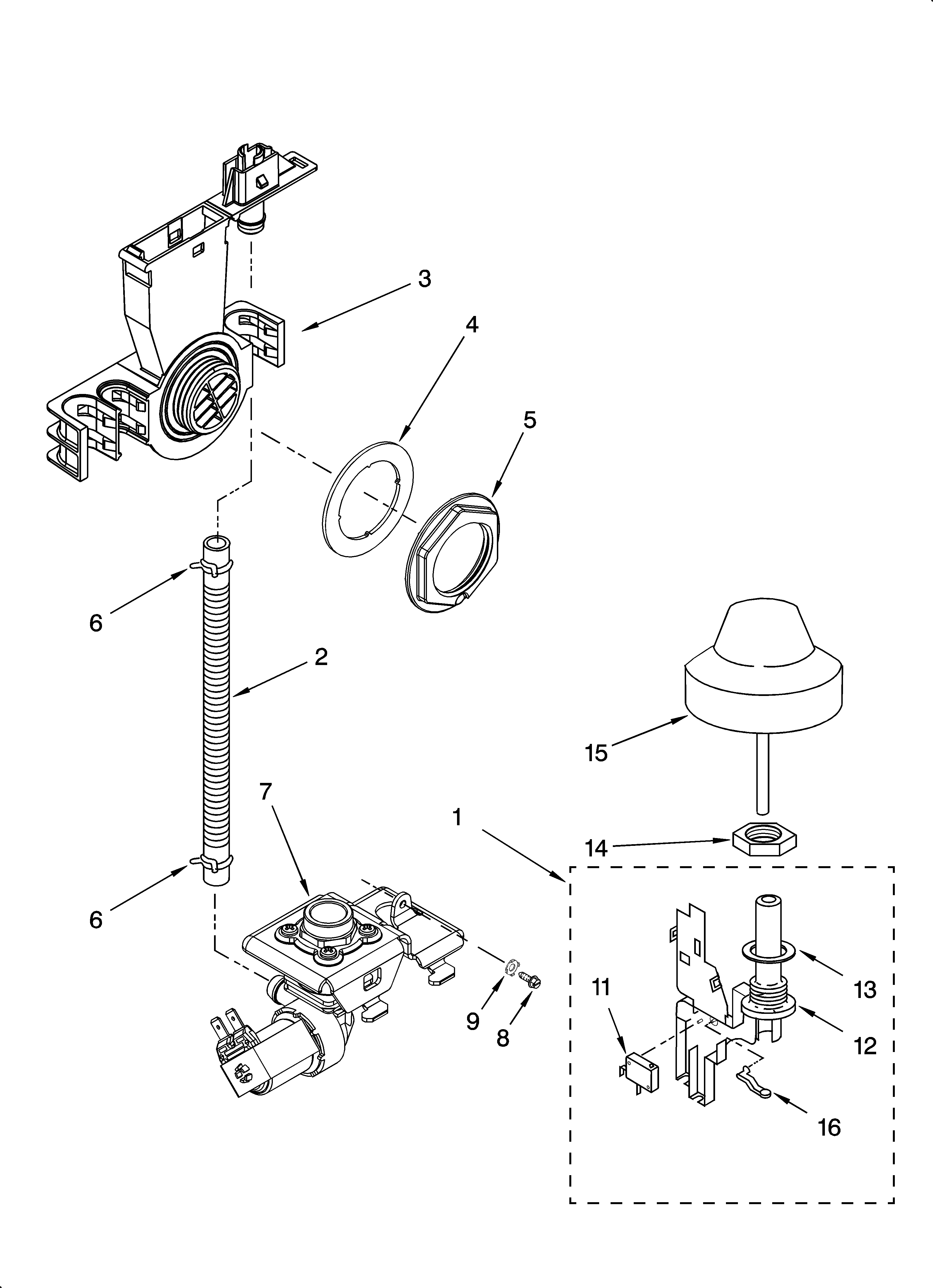 FILL AND OVERFILL PARTS