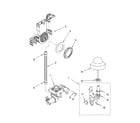 KitchenAid KUDS01ILWH2 fill and overfill parts diagram