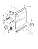 Door and latch parts