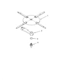 Lower washarm and strainer parts