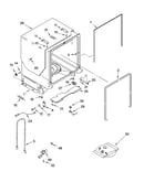 Tub and frame parts