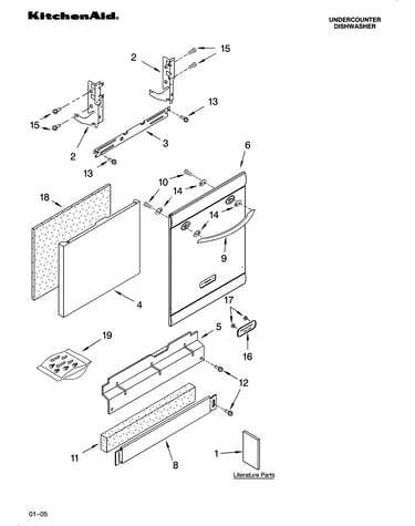Door and panel parts
