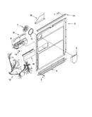 Door and latch parts