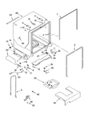 Tub and frame parts